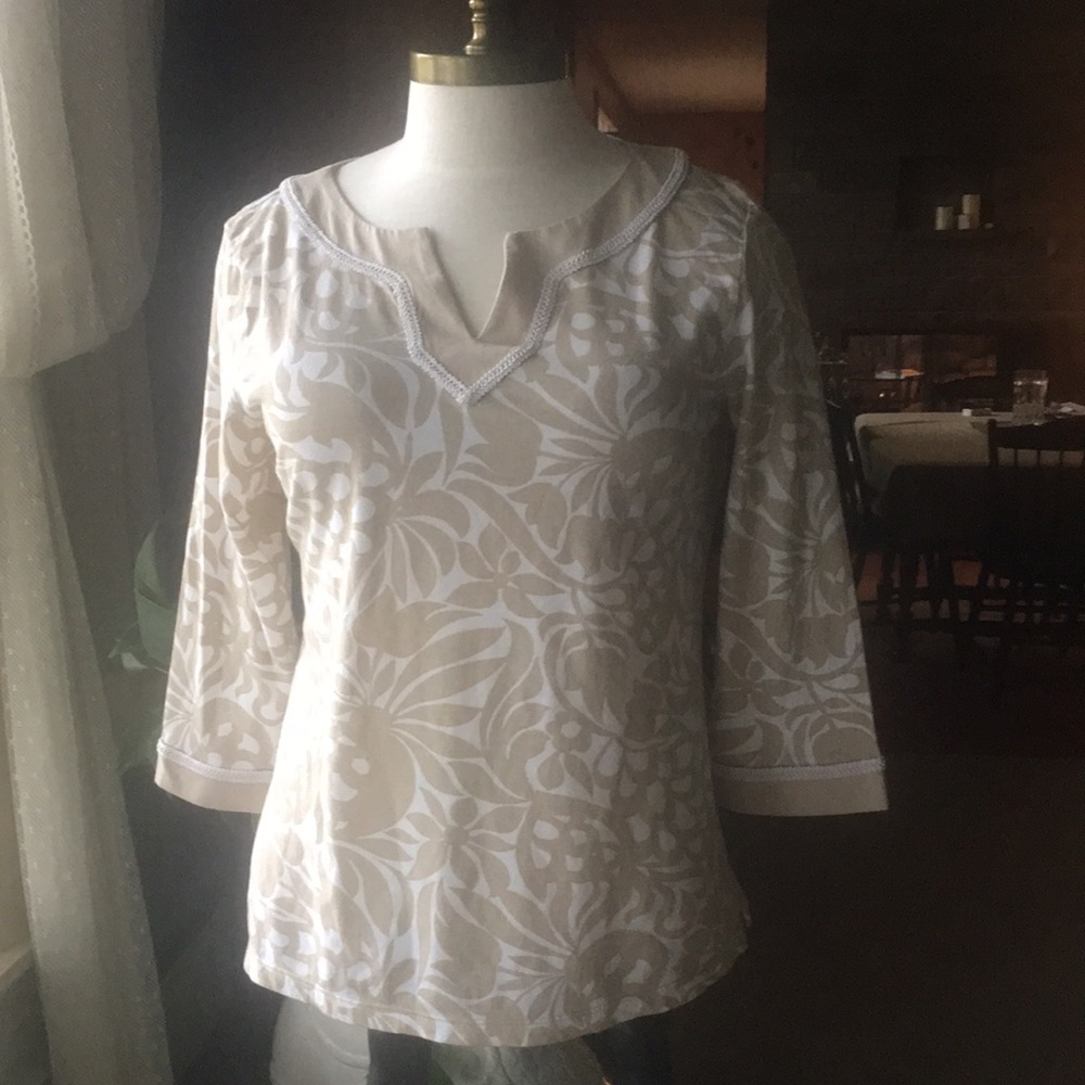 CHARTER CLUB PETITE TOP SIZE L